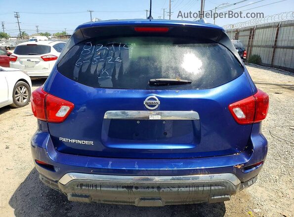 5N1DR2MN4JC628258 2018 NISSAN PATHFINDER Blue Հետևի տեսք