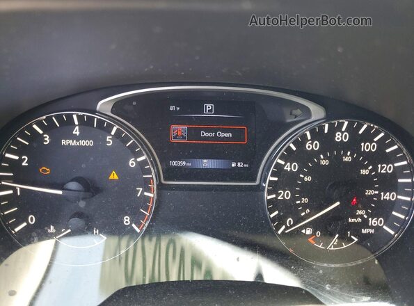 5N1DR2MN4JC628258 2018 NISSAN PATHFINDER Blue Սարքավորումների վահանակի տեսք