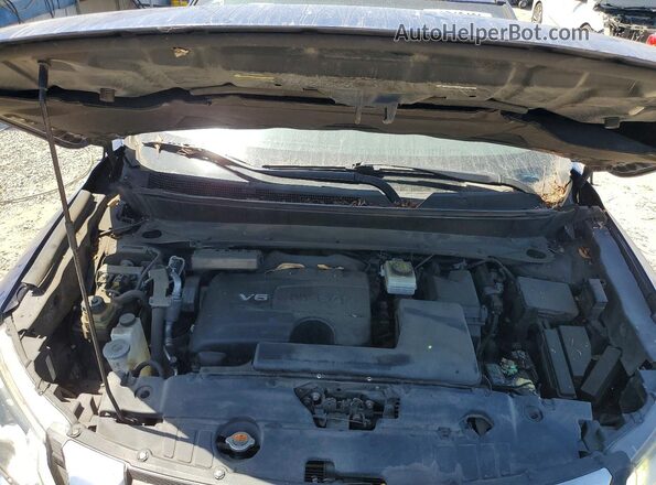 5N1DR2MN4JC628258 2018 NISSAN PATHFINDER Blue Շարժիչի բաժամունքի տեսք