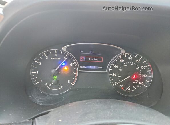 5N1DR2MN4JC641673 2018 NISSAN PATHFINDER Silver Սարքավորումների վահանակի տեսք