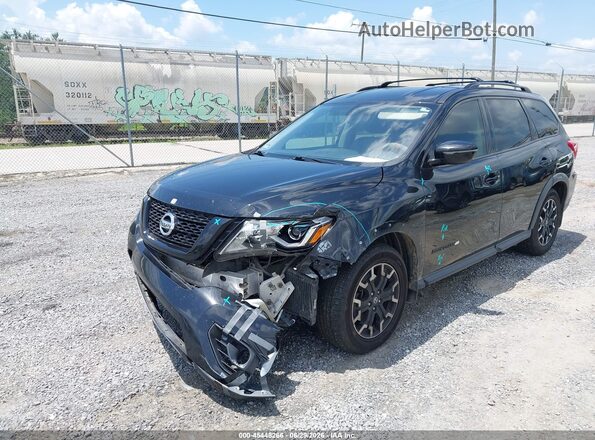 5N1DR2MN4KC630819 2019 NISSAN PATHFINDER Черный Передняя левая четверть