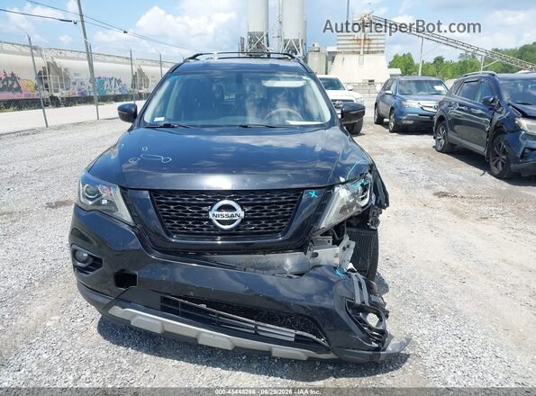 5N1DR2MN4KC630819 2019 NISSAN PATHFINDER Черный Вид щитка приборов