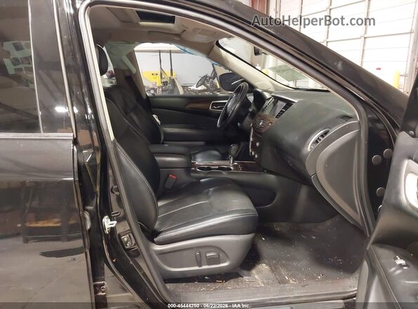 5N1DR2MN4KC634871 2019 NISSAN PATHFINDER Black Вид салону спереду