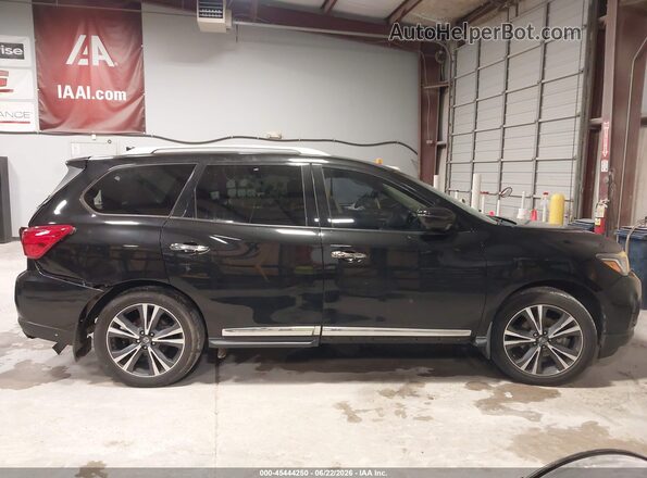 5N1DR2MN4KC634871 2019 NISSAN PATHFINDER Black Вид задньої частини салону