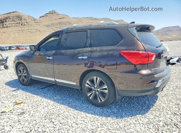 5N1DR2MN4KC649063 2019 NISSAN PATHFINDER Maroon 