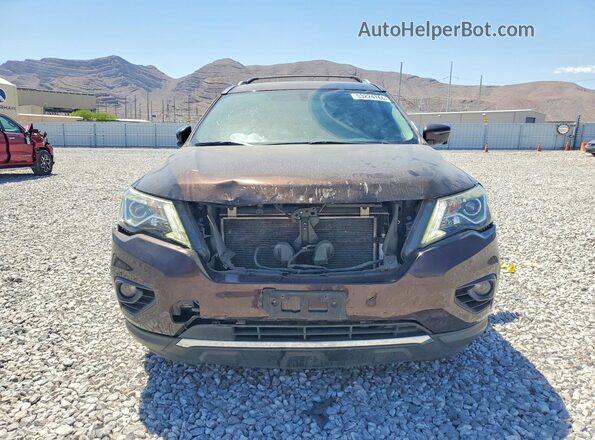 5N1DR2MN4KC649063 2019 NISSAN PATHFINDER Maroon 