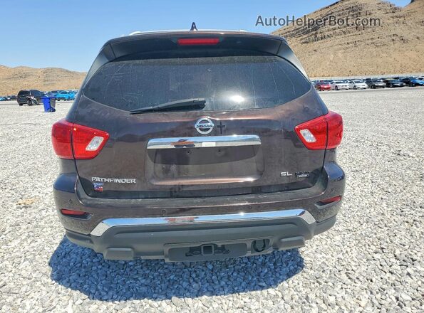 5N1DR2MN4KC649063 2019 NISSAN PATHFINDER Maroon 