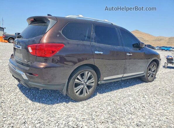 5N1DR2MN4KC649063 2019 NISSAN PATHFINDER Maroon 