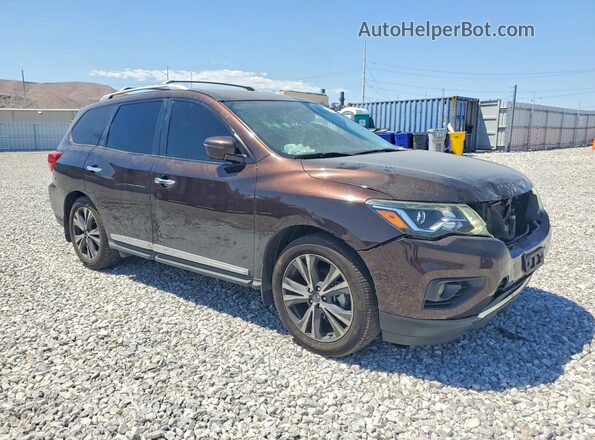 5N1DR2MN4KC649063 2019 NISSAN PATHFINDER Maroon 