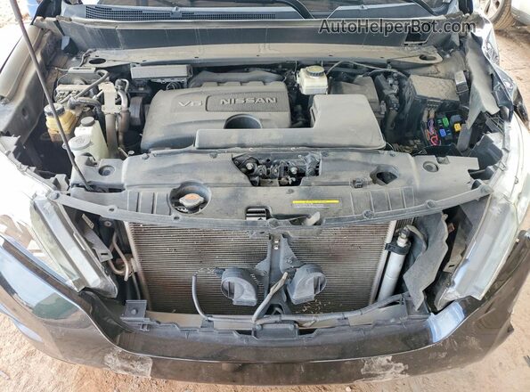 5N1DR2MN5HC614556 2017 NISSAN PATHFINDER Black Вид підкапотного простору