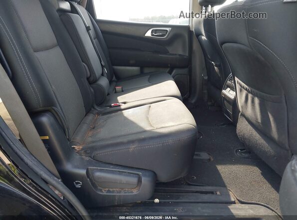 5N1DR2MN5HC637125 2017 NISSAN PATHFINDER Black VIN კოდის სტიკერის ხედი