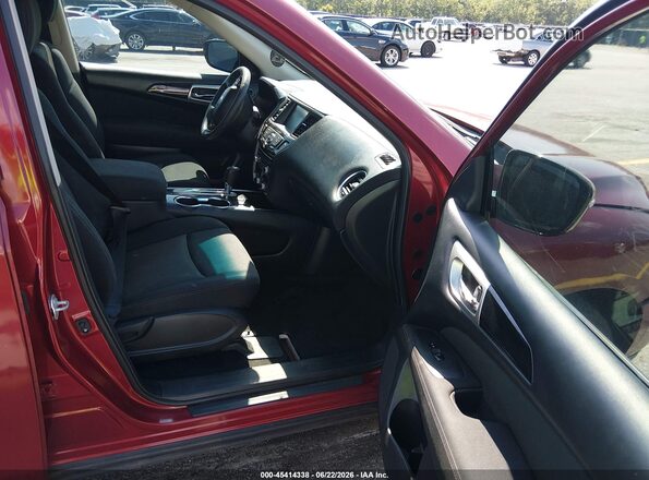 5N1DR2MN5HC659187 2017 NISSAN PATHFINDER Red Vista interior delantera