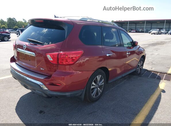5N1DR2MN5HC659187 2017 NISSAN PATHFINDER Red Trasero derecho