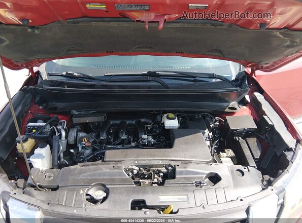 5N1DR2MN5HC659187 2017 NISSAN PATHFINDER Red Vista trasera