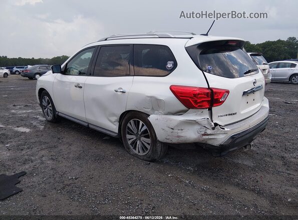 5N1DR2MN5HC684767 2017 NISSAN PATHFINDER Белый Задняя левая четверть