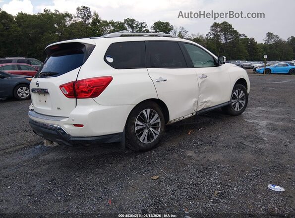 5N1DR2MN5HC684767 2017 NISSAN PATHFINDER Белый Задняя правая четверть