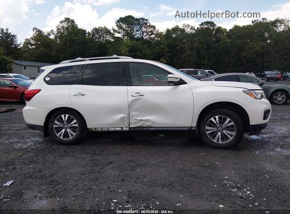 5N1DR2MN5HC684767 2017 NISSAN PATHFINDER Белый Панорамный вид салона 360°