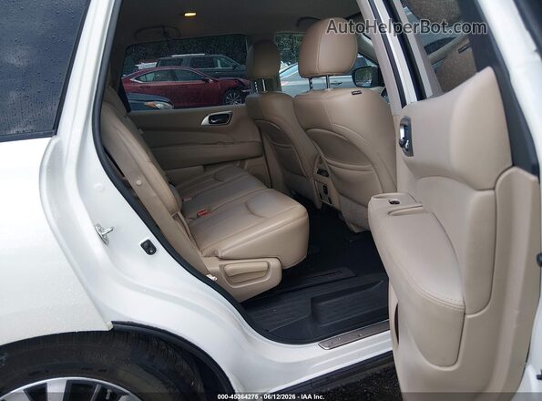 5N1DR2MN5HC684767 2017 NISSAN PATHFINDER Белый Вид наклейки с VIN-кодом