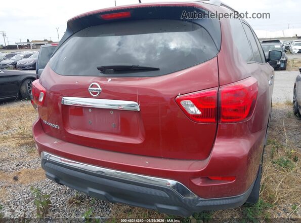 5N1DR2MN5HC913190 2017 NISSAN PATHFINDER Red 