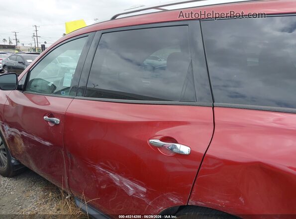 5N1DR2MN5HC913190 2017 NISSAN PATHFINDER Red 