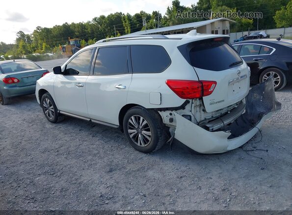 5N1DR2MN5KC583221 2019 NISSAN PATHFINDER White Tył lewy