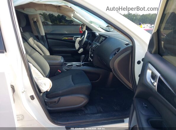 5N1DR2MN5KC583221 2019 NISSAN PATHFINDER White Widok wnętrza z przodu