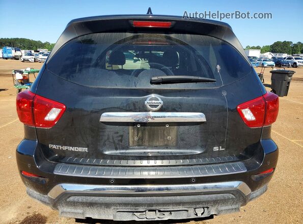 5N1DR2MN5KC632594 2019 NISSAN PATHFINDER Black Widok z tyłu