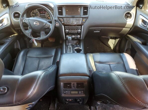 5N1DR2MN5KC632594 2019 NISSAN PATHFINDER Black Widok deski rozdzielczej
