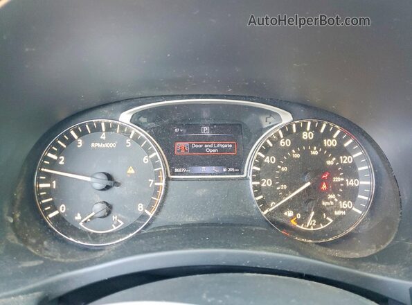 5N1DR2MN5KC632594 2019 NISSAN PATHFINDER Black Widok zestawu wskaźników