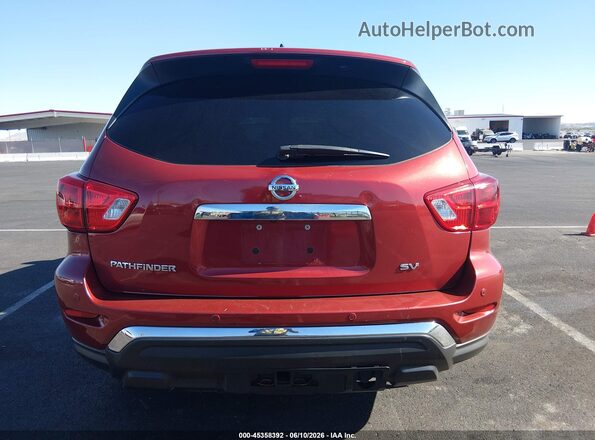 5N1DR2MN6HC620348 2017 NISSAN PATHFINDER Red 
