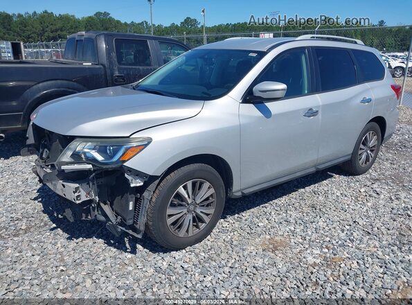 5N1DR2MN6HC673891 2017 NISSAN PATHFINDER Silver Передня ліва чверть