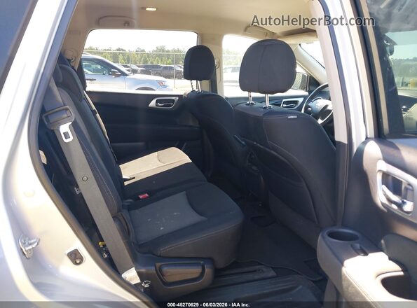 5N1DR2MN6HC673891 2017 NISSAN PATHFINDER Silver Вид наклейки з VIN-кодом