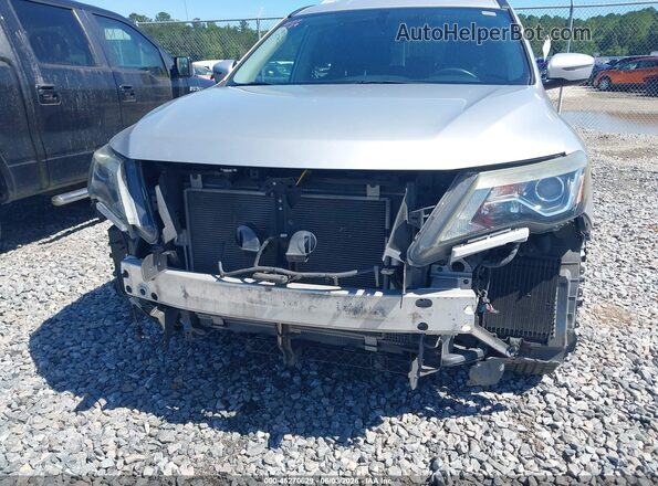 5N1DR2MN6HC673891 2017 NISSAN PATHFINDER Silver Вид спереду