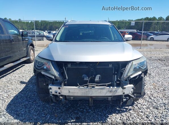 5N1DR2MN6HC673891 2017 NISSAN PATHFINDER Silver Вид щитка приладів