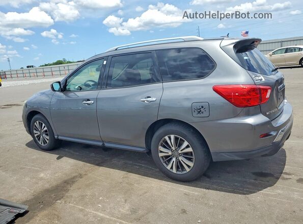 5N1DR2MN6JC606021 2018 NISSAN PATHFINDER Gray Rear left