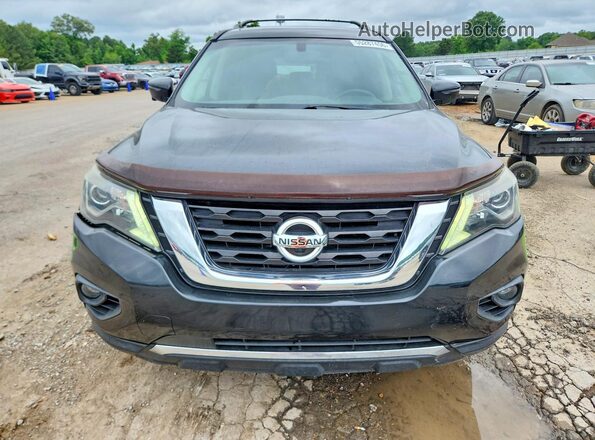 5N1DR2MN6JC618556 2018 NISSAN PATHFINDER Black Դիմացի տեսք