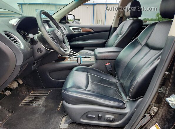 5N1DR2MN6JC618556 2018 NISSAN PATHFINDER Black Սալոնի դիմացի տեսք