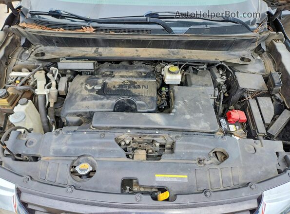 5N1DR2MN6JC618556 2018 NISSAN PATHFINDER Black Շարժիչի բաժամունքի տեսք