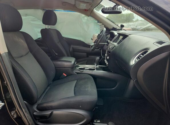 5N1DR2MN6JC638032 2018 NISSAN PATHFINDER Black Vista interior delantera