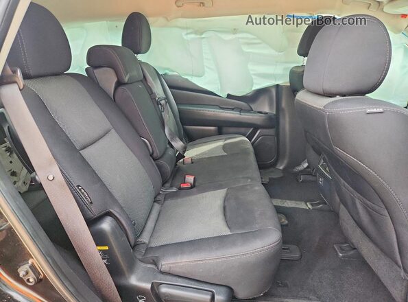 5N1DR2MN6JC638032 2018 NISSAN PATHFINDER Black Vista interior trasera