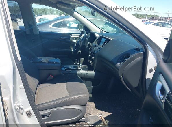 5N1DR2MN6JC674500 2018 NISSAN PATHFINDER Silver წინა სალონის ხედი