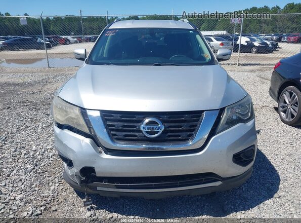 5N1DR2MN6JC674500 2018 NISSAN PATHFINDER Silver ხელსაწყოთა პანელის ხედი