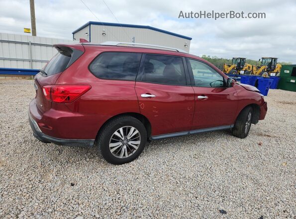 5N1DR2MN6KC595975 2019 NISSAN PATHFINDER Red Задня права чверть