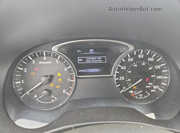 5N1DR2MN6KC595975 2019 NISSAN PATHFINDER Red Вид щитка приладів