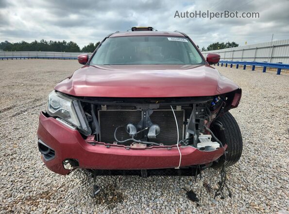 5N1DR2MN6KC595975 2019 NISSAN PATHFINDER Red Вид спереду