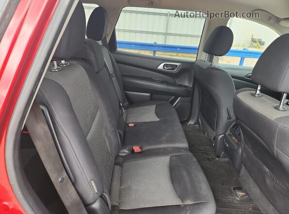 5N1DR2MN6KC595975 2019 NISSAN PATHFINDER Red Вид задньої частини салону
