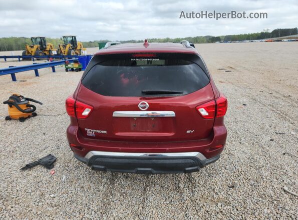 5N1DR2MN6KC595975 2019 NISSAN PATHFINDER Red Вид ззаду