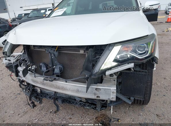 5N1DR2MN6KC618042 2019 NISSAN PATHFINDER Белый Вид спереди