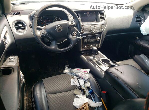 5N1DR2MN6KC620793 2019 NISSAN PATHFINDER White Widok deski rozdzielczej