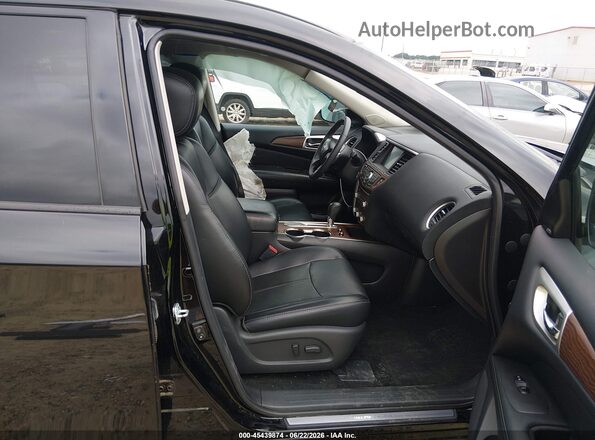 5N1DR2MN7HC624019 2017 NISSAN PATHFINDER Black Vista interior delantera